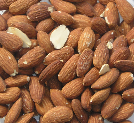Almonds, almonds, the non-musical fruit.
